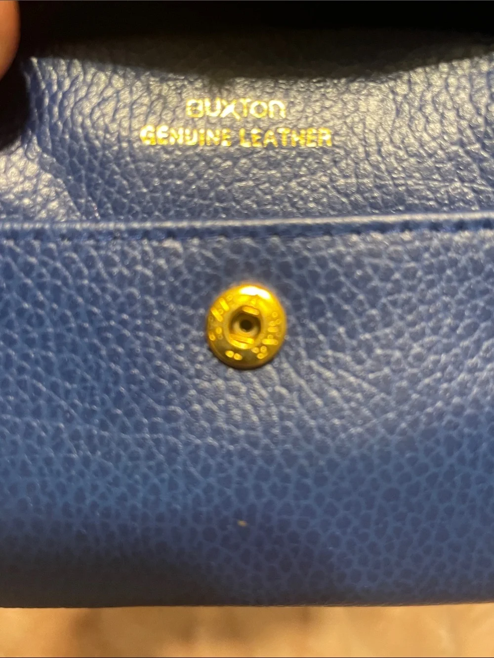 Buxton classic coin